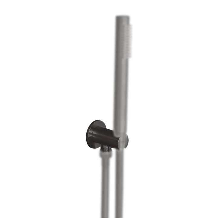 ΠΑΡΟΧΗ ΝΕΡΟΥ ΜΕ ΣΤΗΡ.ΤΗΛ.AISI316 INOX PVD BLACK BRUSHED