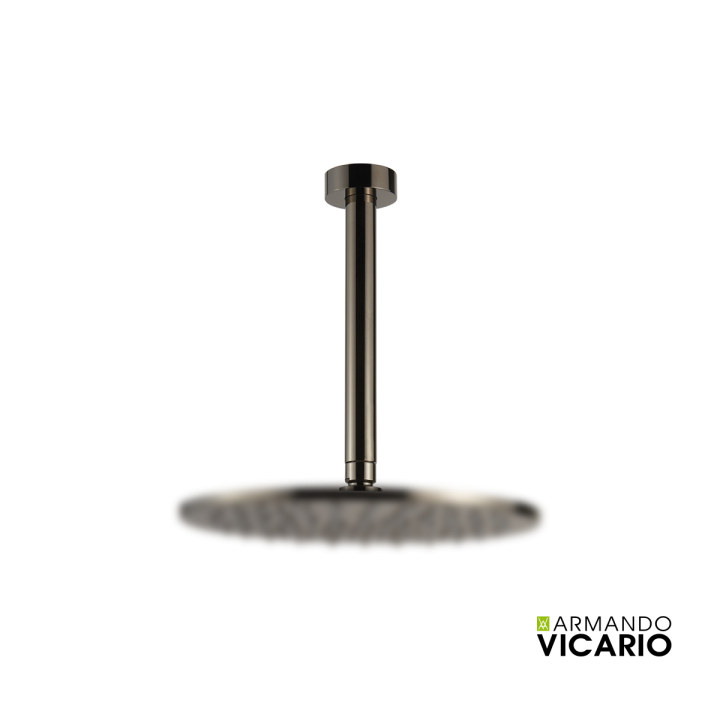 ΒΡΑΧΙΟΝΑΣ ΟΡΟΦΗΣ ΣΤΡΟΓΓΥΛΟΣ 20cm VICARIO BLACK CHROME