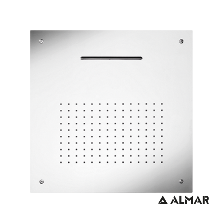 ΚΕΦ.ΟΡΟΦ.TEMPTATION 50x50 ALMAR INOX CHROME