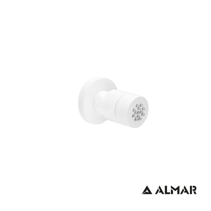 ΕΠΙΤΟΙΧΟ ΑΝΑΚΛΙΝΟΜΕΝΟ JET ROUND ALMAR WHITE MATT