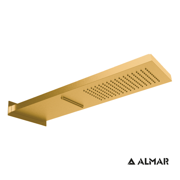 ΚΕΦ.ΝΤΟΥΖ ΚΑΤΑΡΡ.SMART 19,2x5,5 ALMAR AISI316 INOX PVD BRUSHED GOLD