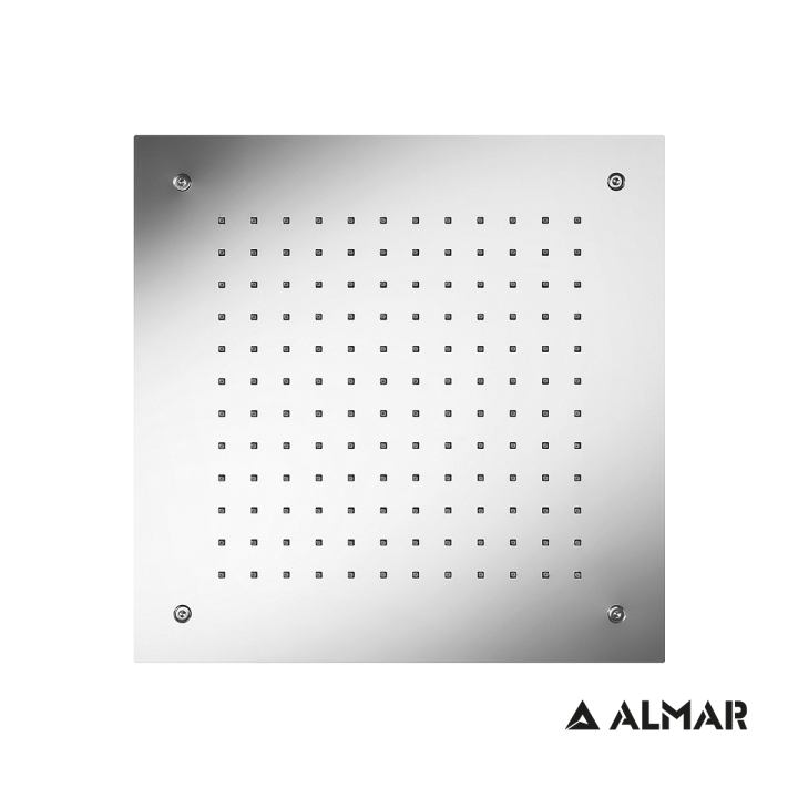 ΚΕΦ.ΟΡΟΦ.TEMPTATION 38x38 ALMAR INOX CHROME