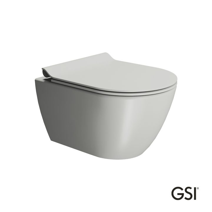 ΛΕΚΑΝΗ ΚΡΕΜΑΣΤΗ PURA/50 SWIRLFLUSH ΜΕ ΚΑΛΥΜΜΑ SUPER SLIM SOFT CLOSE