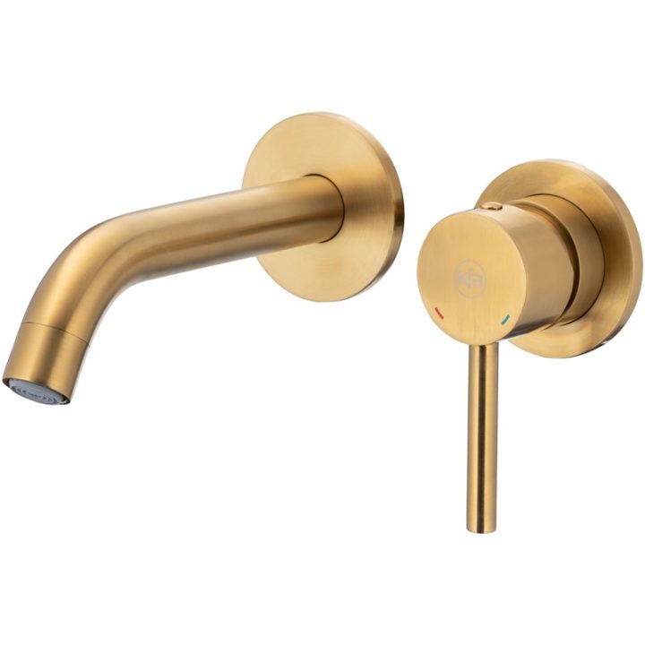 Μπατ.Νιπτήρος Εντοιχισμού MOZA BRUSHED GOLD