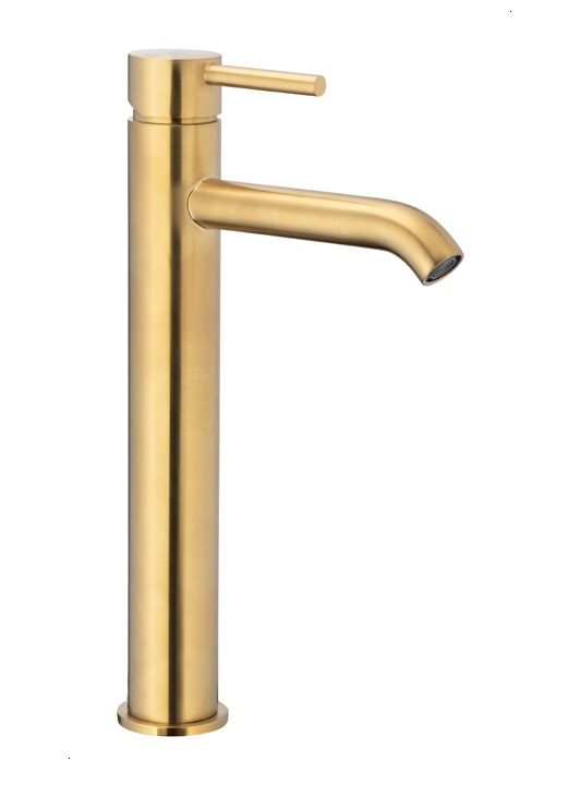 Μπατ.Νιπτήρος MOZA BRUSHED GOLD Ψιλή