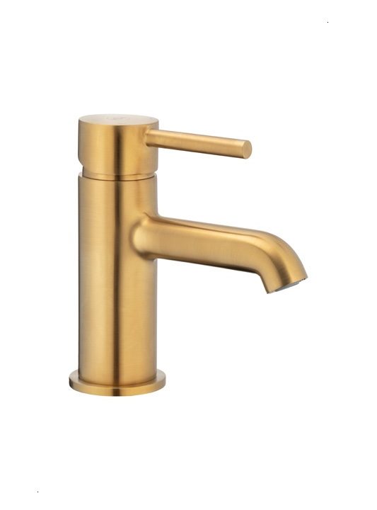 Μπατ.Νιπτήρος MOZA BRUSHED GOLD Χαμηλή