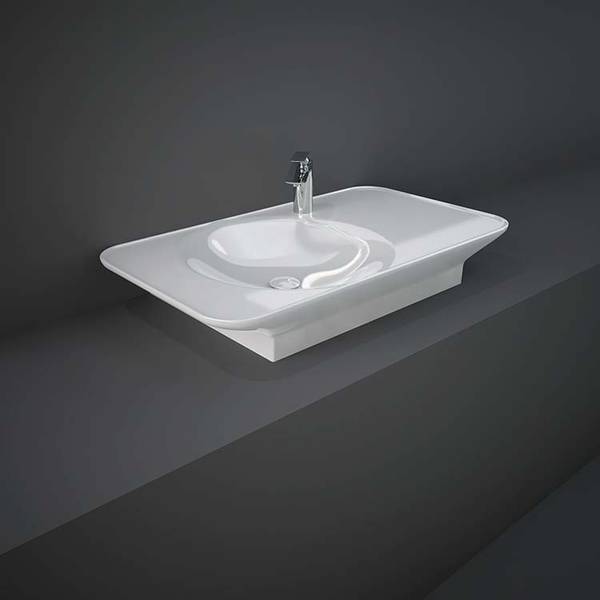 RAK-VALET Alpine White Wall Hung Wash Basins